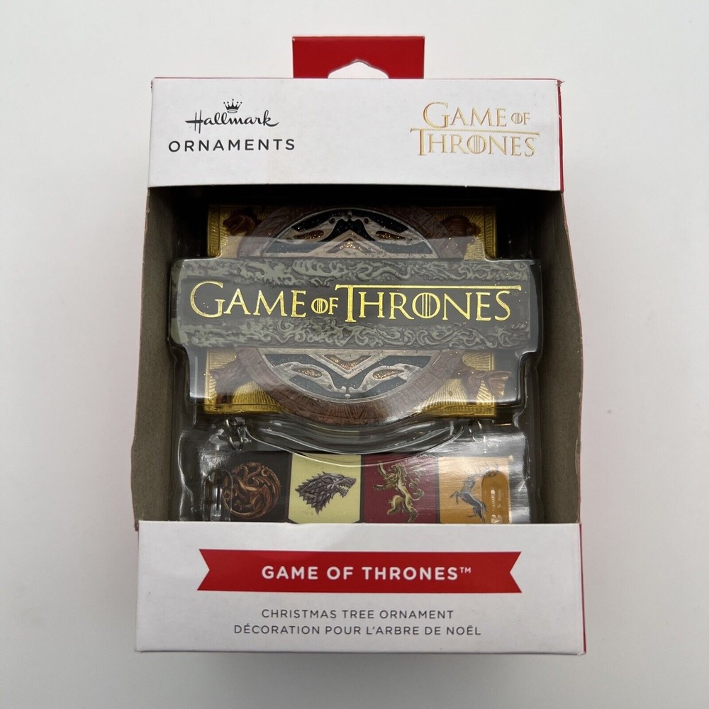 Game of Thrones Christmas Ornament Emblem House Hallmark HBO Walmart